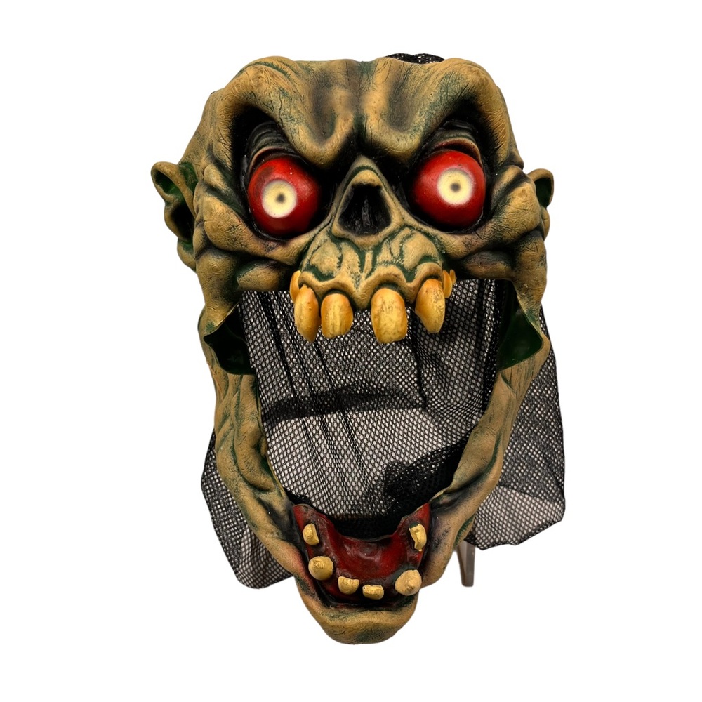 Vtg Paper Magic Group Big Mouth Zombie Beast Monster Halloween Cosplay HoodMask